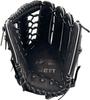 ZETT Winning Road Softball Black Size 8 Glove, All-Around, Left-Handed Throw, (1900), (BRGB33540F)