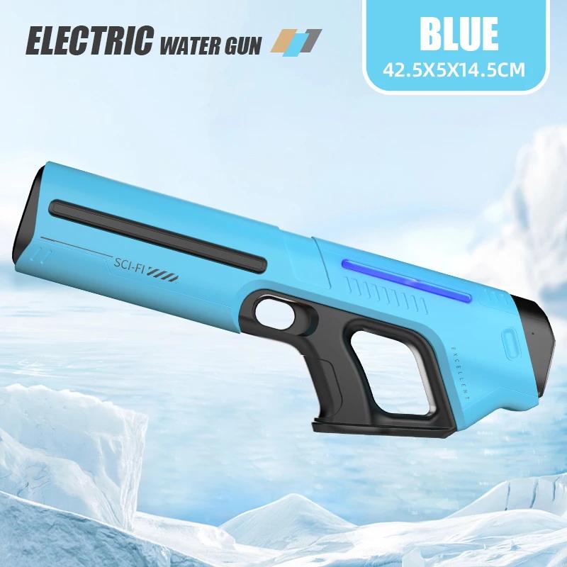 Non-Toxic Automatically Water Gun High Pressure Electric Water Gun Toys For Kids Summer Outdoor Pool Fight Games Children Water Toys Gift