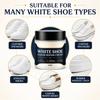 Shoe Color Cream for - Restores Whiteness, Covers Scuffs and Stains, Easy To Apply