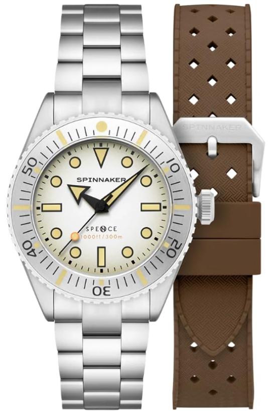 

[Spinniker] Automatic Watch SP-5097-66 Men s Silver [Parallel Import]