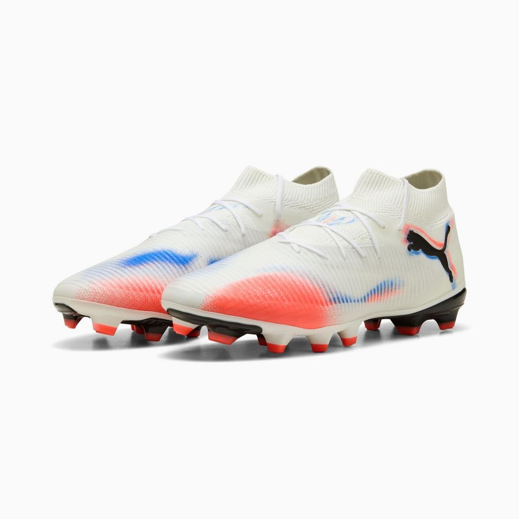 Men's Puma FUTURE 8 PRO FG/AG White Cleats 10858801 R 41