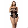 Corset - Mapalé - Black - One Size XL - Erotic