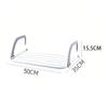 Space Saving Non-Slip Laundry Drying Hanger Foldable Shoe Storage Clothes Hanger Balcony Storage Rack Window Guardrail