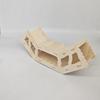 Natural Wooden Hideaway House for Hamsters: Underground Cave Style, Perfect for Golden and Dwarf Breeds.