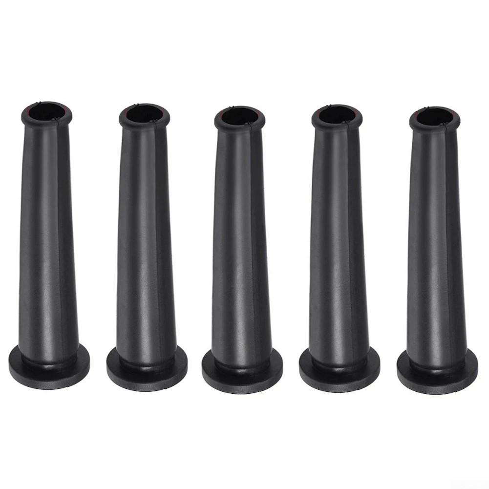 Wire Boot Wire Boot 10/12mm 5pcs Anti Bending Black