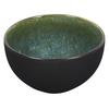 Elia Ceramic Bowl 13.8 Cm Green Retro Style