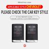 4 5 Keys Zinc Alloy Leather Smart Car Key Case For Cadillac Ats Sts Cts Srx Xts 28T Ctsv Xls Dts Car Key Key Case Case