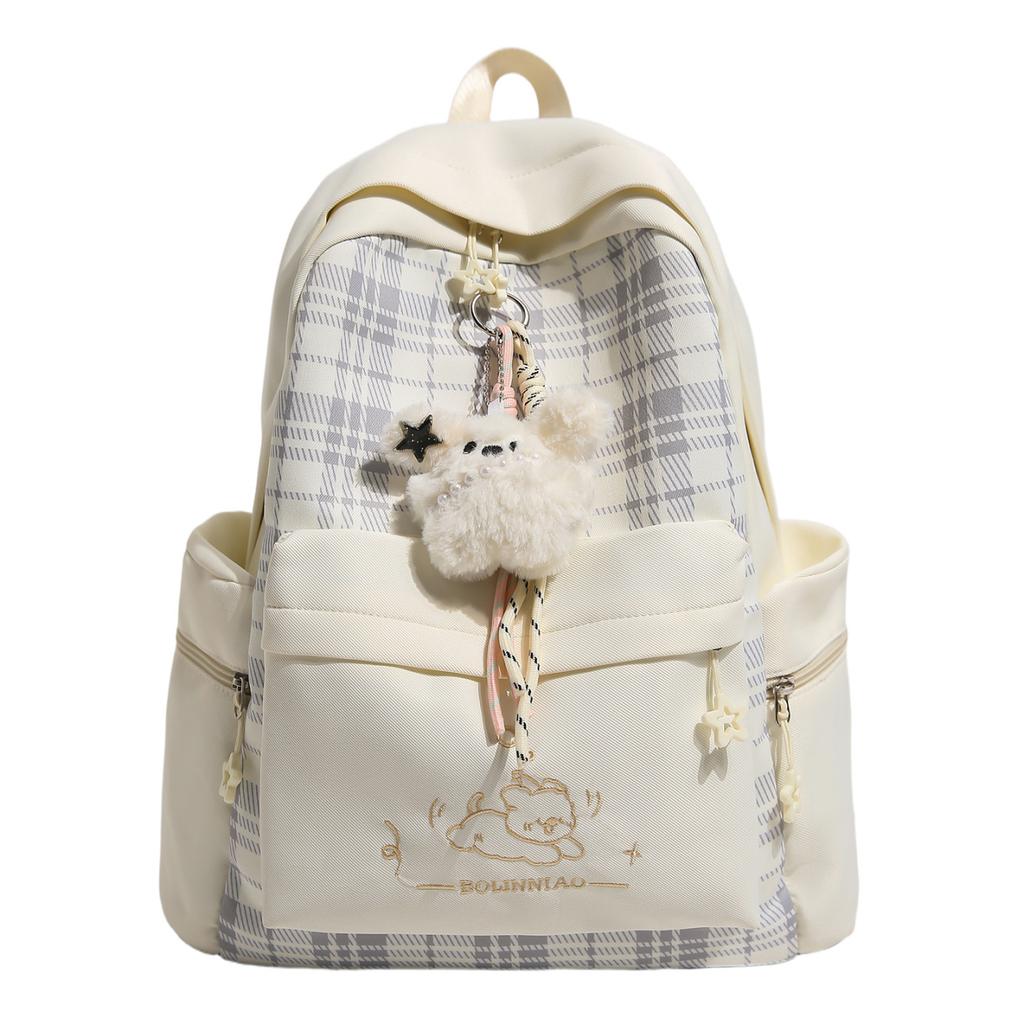 Schultasche leichter Rucksack weiblich Freizeit Reisen Schüler Schultasche weiblich Ins-Stil Koreanische Version Mädchen Kontrastfarben Rucksack