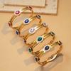 Meier Titanstahl Armband - Damen Ins Französischer Stil Titan Stahl Armband mit Zirkonia Akzenten
