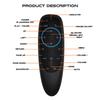 Wireless Remote Replacement for G10BTS Bluetooth RF Wireless Mouse Compatible with Infrared for TV Boxes and PCs Control, Remote, Learning, (G10BTS)