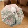 1PC Bird flowerAutomatic Open/Close Umbrella with Windproof, 8-Rib Sturdy Canopy, Durable Ribs, Fashionable Design1204A
