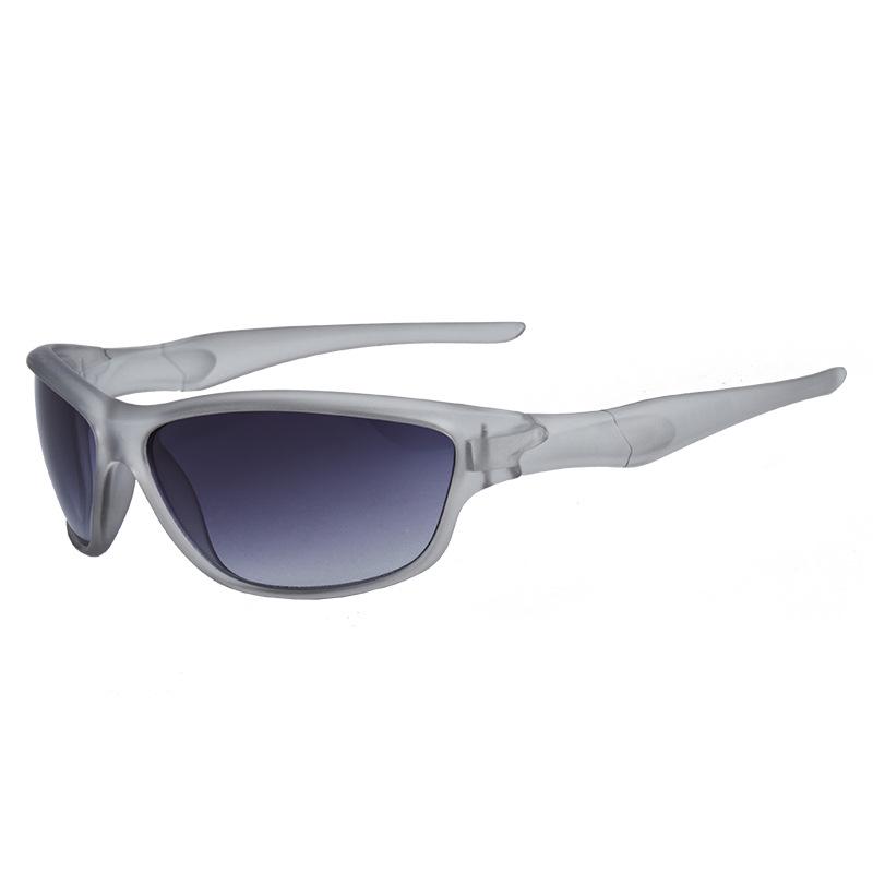 Ottoman 86600 Retro Sport Radsport Sonnenbrille – Trendiges Silber UV-Schutz für Damen & Herren