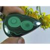 AA++ Natural Green Malachite Pear Cabochon Loose Gemstone 26X40X05MM 62Cts. D-66