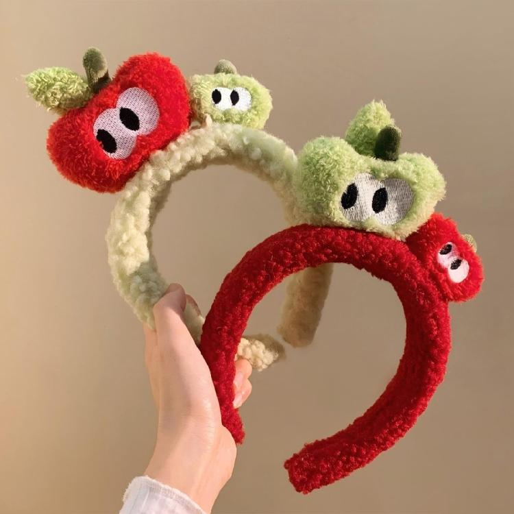 Fashionable Fruit Headwear Lightweight Plush Fabric Hair Band Props For Outdoor Activity And Daily Styling Tool