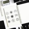 Firework Sparkler Background Clear Stamps for Card Making DIY Accessories