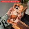 2DFlat Xiaomi Redmi phone caseAutumn Deer in Forest Art Phone Casesuitable for Redmi Note 11 12 13 14 A3 K80 15 17 Ultra