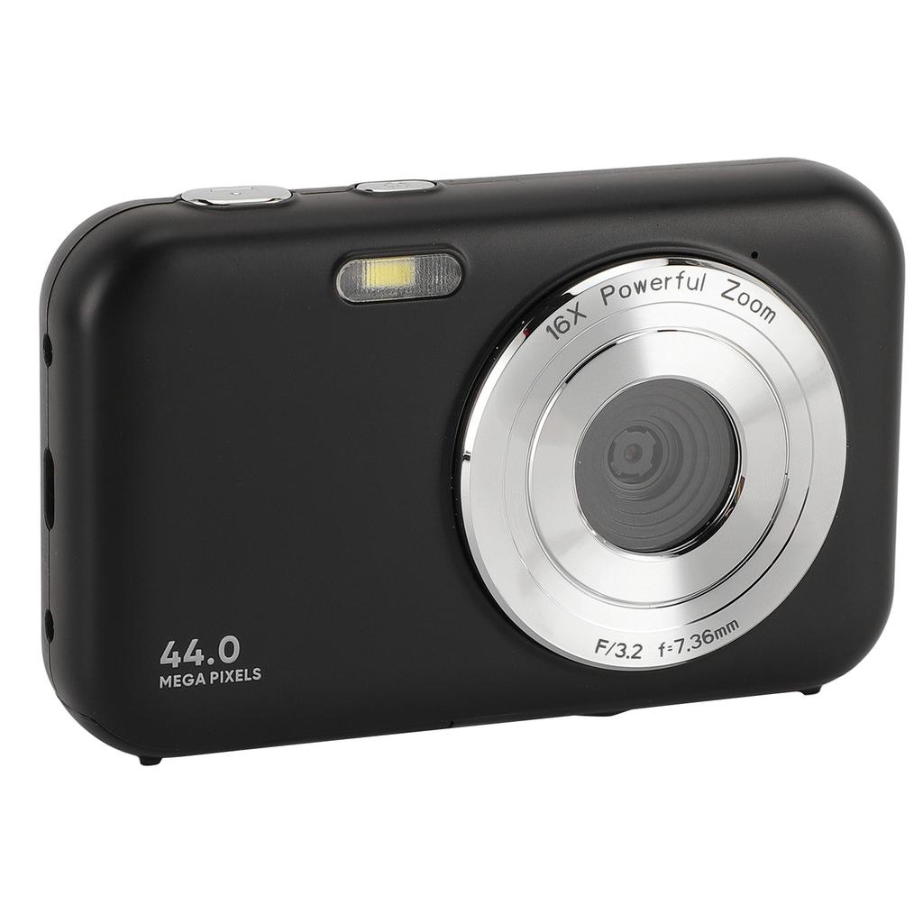 Digital Camera 1080P 2.4 Inch 44MP 16X Zoom Multifunctional Compact Travel Video Camera