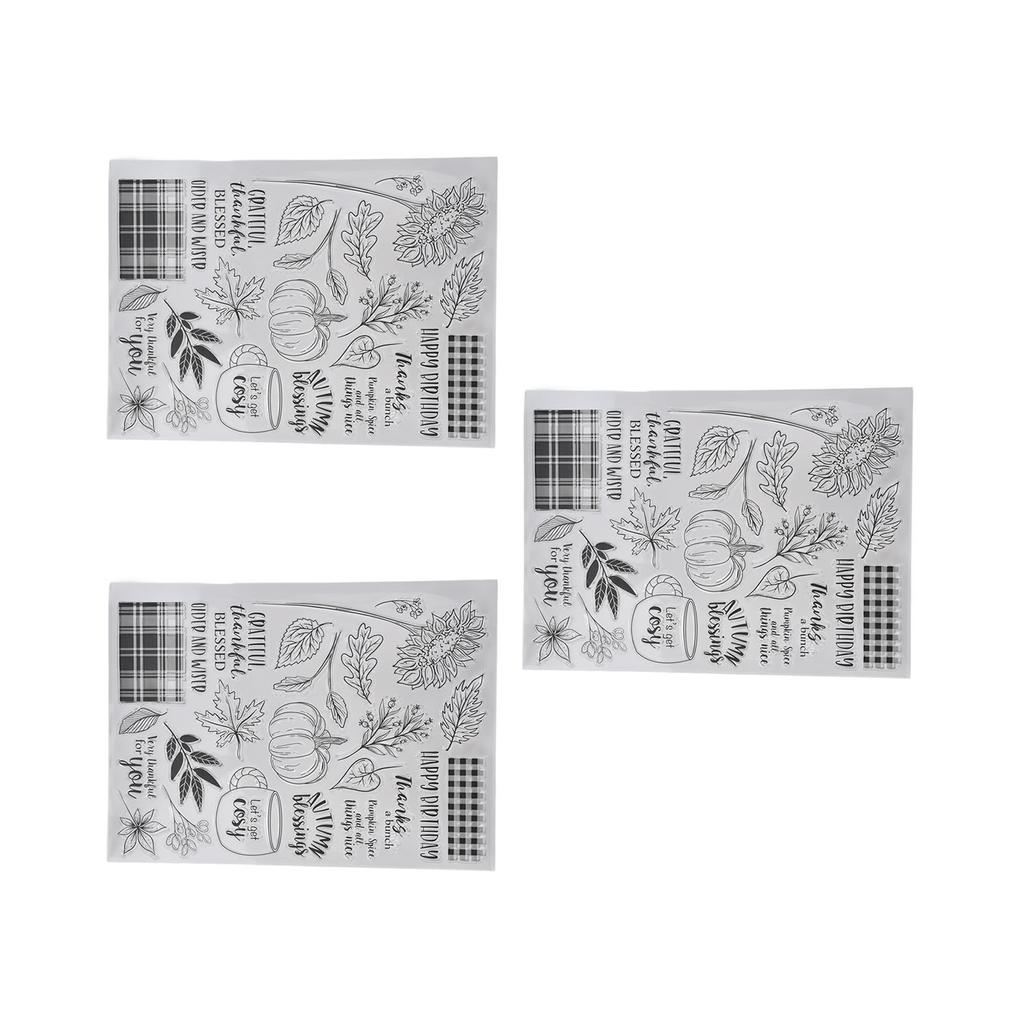 Transparenter Stempel Transparenter Silikonstempel Reise Gedenkkarte Dekorationswerkzeug