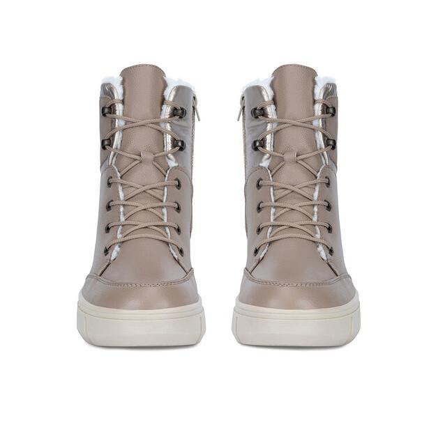 Rieker Y3504-20 Beige Ankle Boots