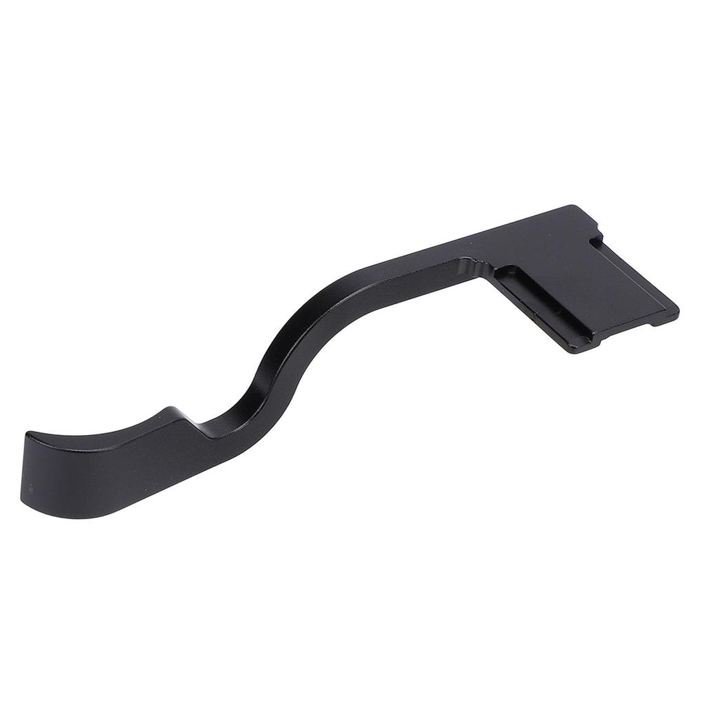 Aluminum Alloy Camera Thumb Grip for with Hot Shoe Dust Cover and Ergonomic Body Design for Stable Handhold ZF/ZFC Cameras, (Black)