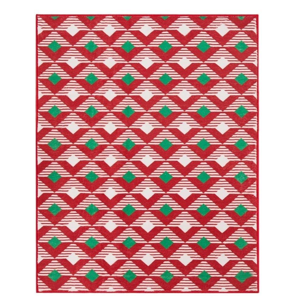 Living Room Carpet Bedroom Rug Christmas Deer Carpets Soft Fluffy Bedside Floor Mat Foldable Machine Washable Home Decoration