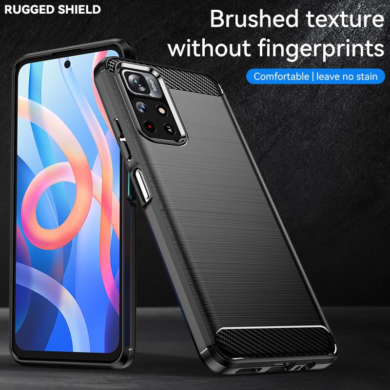 For Redmi Note 11S 5G Case Cover Xiaomi Redmi Note 11S 11 Pro Plus 5G Capas Shockproof Soft TPU Cover For Redmi Note 11S Fundas