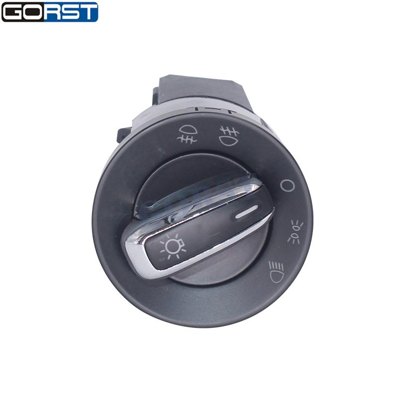 Chrome Headling Light Switch 3BD941531 for Vw Golf 4 Passat B5 Jetta 3B0941531 Automobile Parts Fog Lamp Button