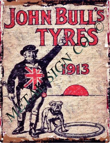 

JOHN BULLTYRES GARAGE METAL SIGN RETRO VINTAGE STYLE SMALL garage shop shed artAluminum 20x30cm（7.8x11.8inch）