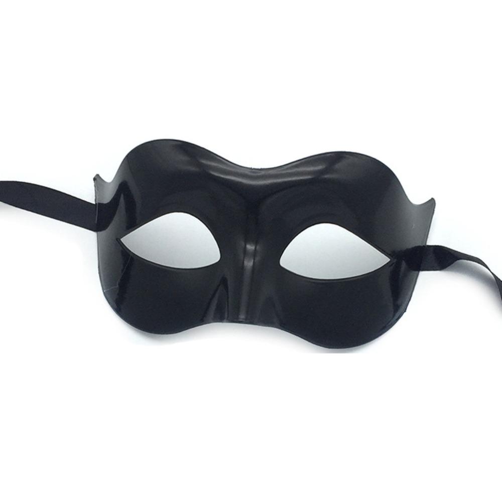 Elegant Half Face Masquerade Mask Black Hollow Venetian Mask Lace Eye Mask Carnival