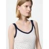 Uniqlo Japan Rib Lace V Neck Camisole