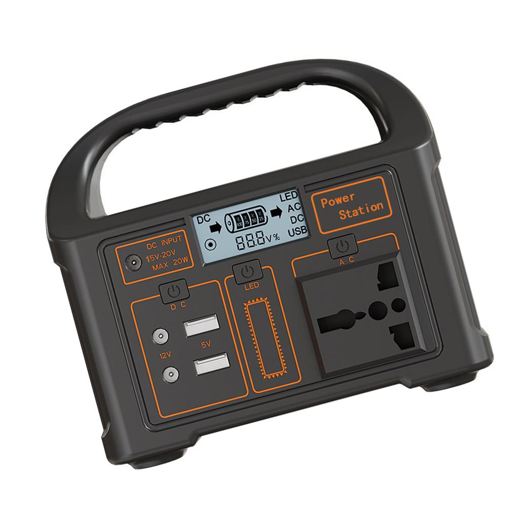 110V/220V Emergency Mobile Power Power Station 100W 76.8Wh Portable Multifunction Solar Charging Station for Travel