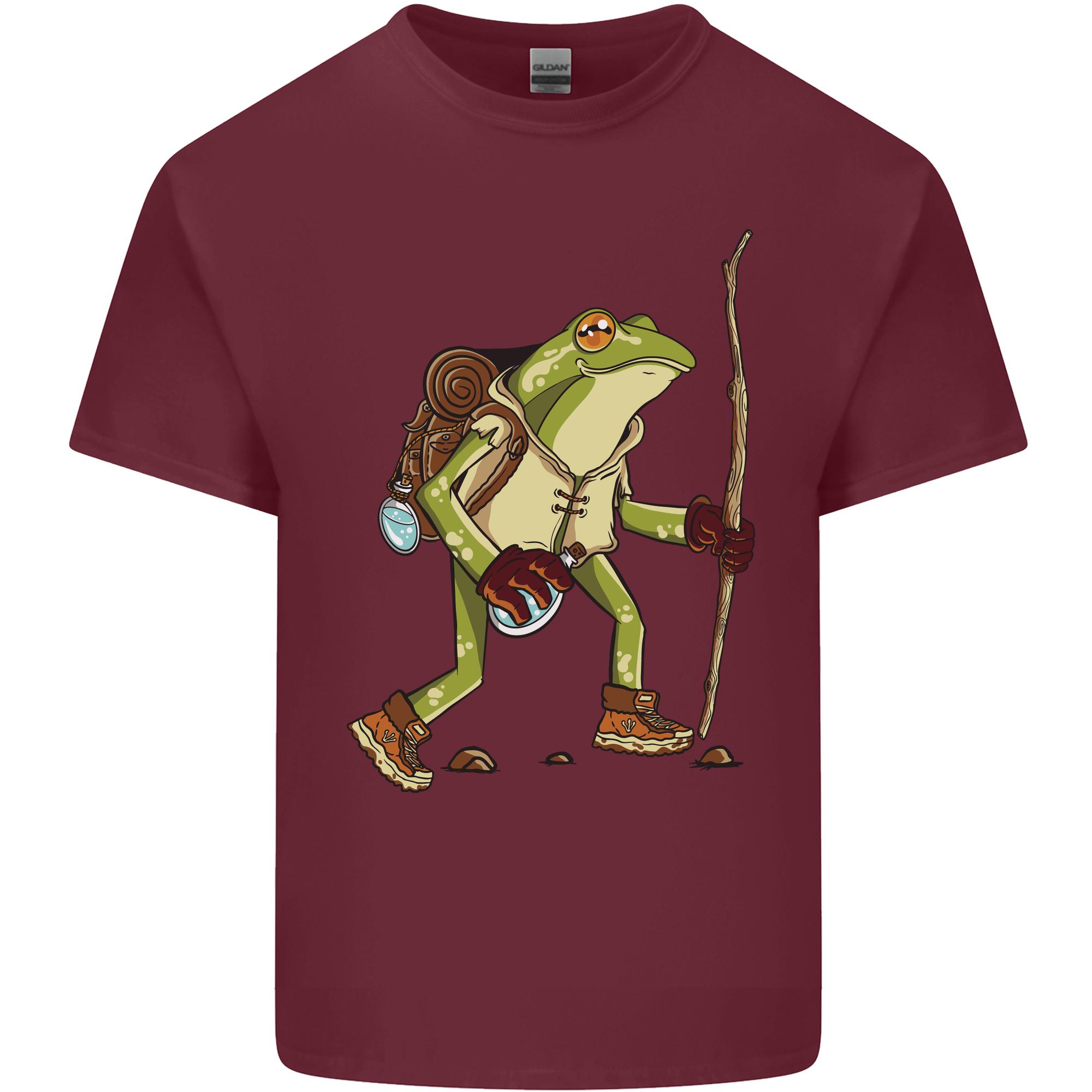 Trekking Hiking Rambling Frog Toad Funny Unisexs Light Cotton TShirt S