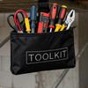 Multi-function Storage Bag Large Capacity Hardware Toolkits Tool Organizer Pouch  for Car Repair