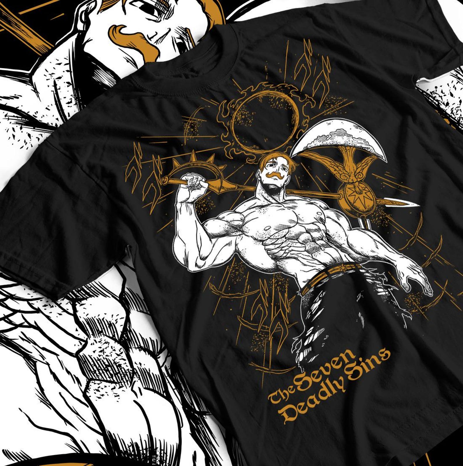 Escanor The Seven Deadly Sins Anime T shirt | Nanatsu no Taizai S