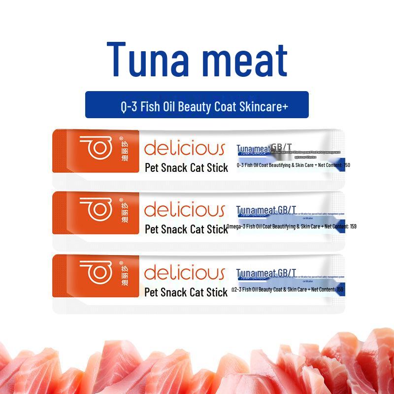 

Dilisha Питательная влажная пищевая добавка для котят - Для набора веса и роста щек Лакомства для питомцев 15g/stick