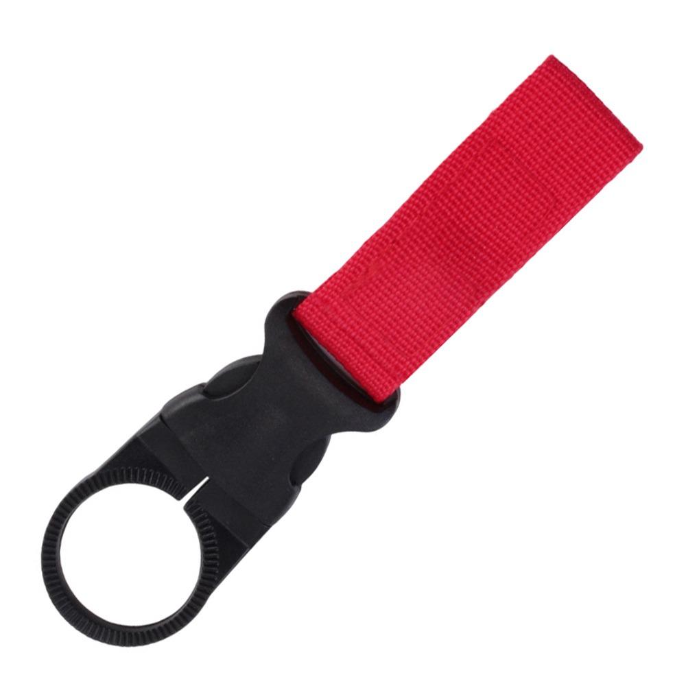 Hanging Clasp Water Bottle Buckle Holder Webbing Backpack Bottle Hanger Water Bottle Hook  Outdoor