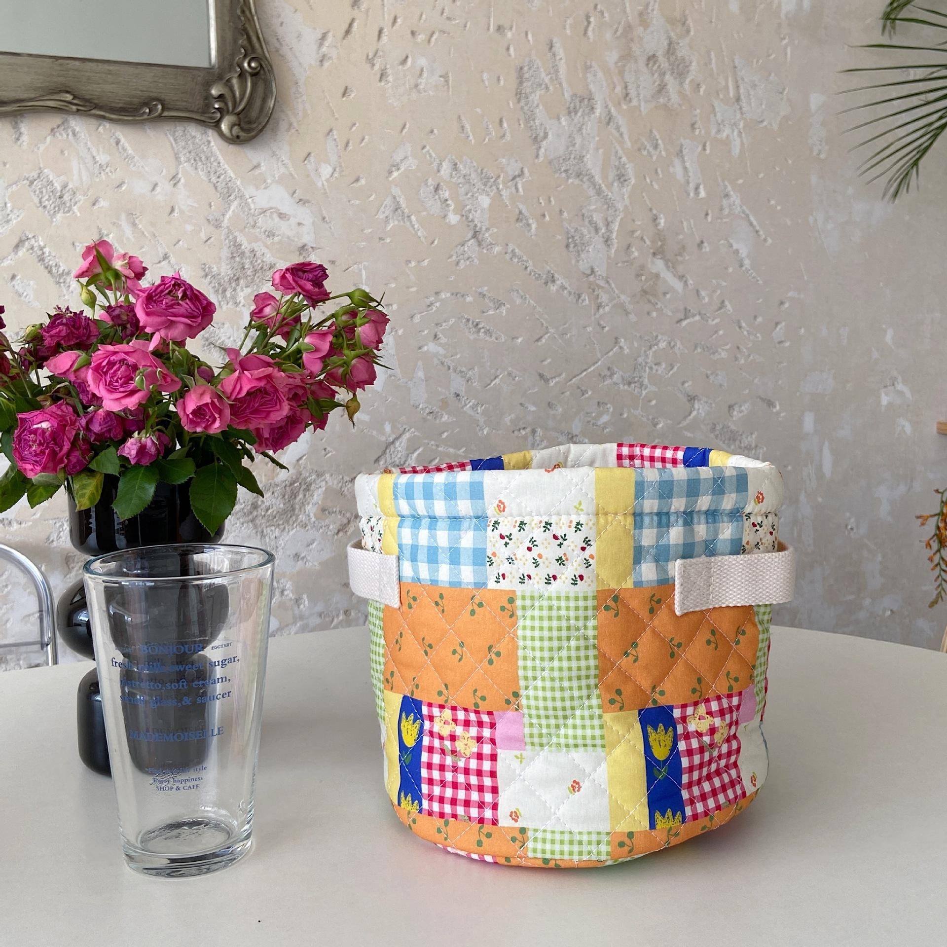 

Хлопковая Портативная Универсальная Косметичка для Средств по Уходу за Кожей и Основного Макияжа StyleH