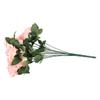 Artificial Roses with Long Stem Simulated Silk Flowers Real Looking Fake Roses Bouquet for