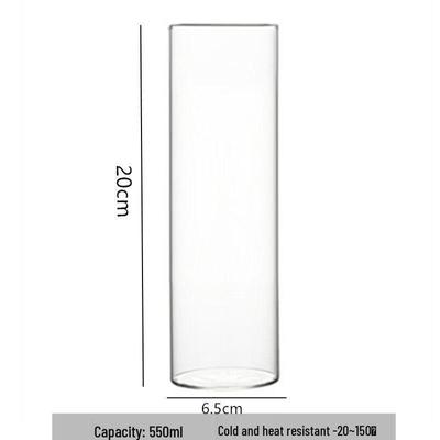 ZISIZ aukštos borosilikatinės karščiui atsparios stiklinės taurės