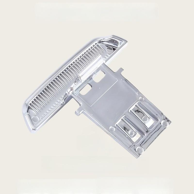 673003164 For Maserati Car Chair Clip For Ghibli Chair Parts Benches Rear Armrest Silver Interior Accessories Automobiles