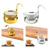 Rotating Tea Strainer with Handle 304 Stainless Steel Kitchen Tool Teaware Tea Filter Kitchen Home Bar