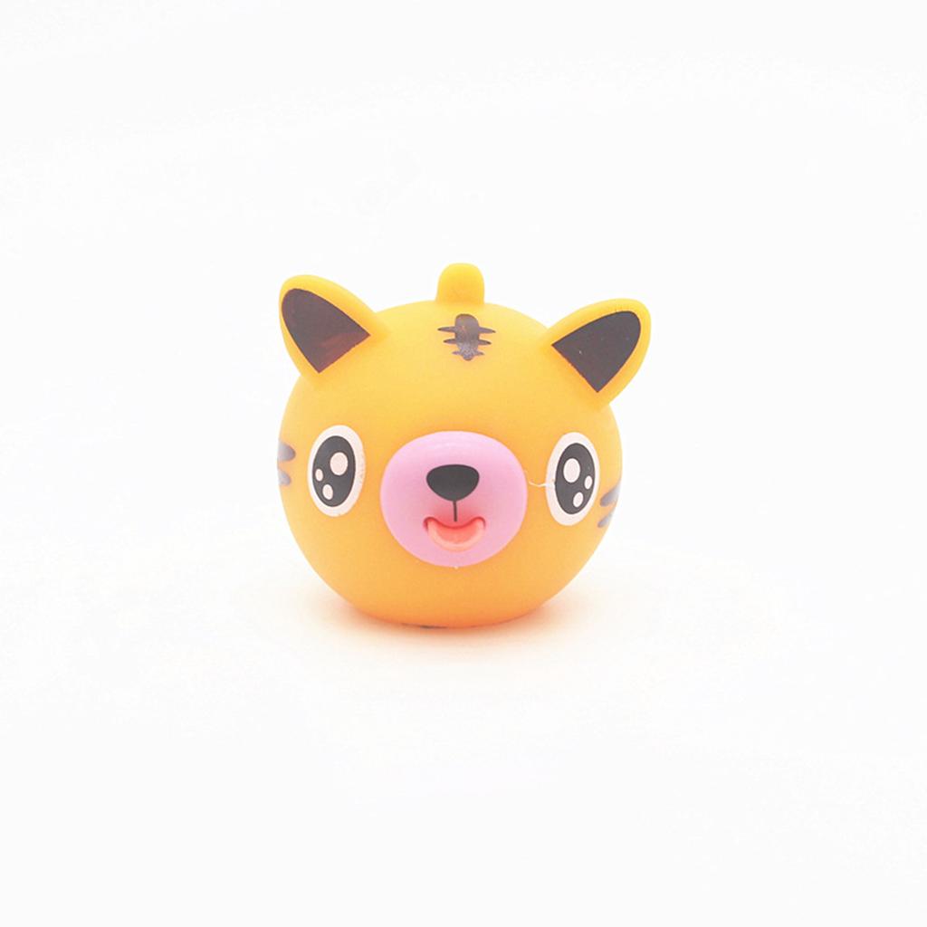 Talking Animal Ball Toy Jabber Ball Tongue Out Stress Relieve Soft Cute Tiger Pig Dog Stretch Ball Fun Squeeze Sensory Balls Toy