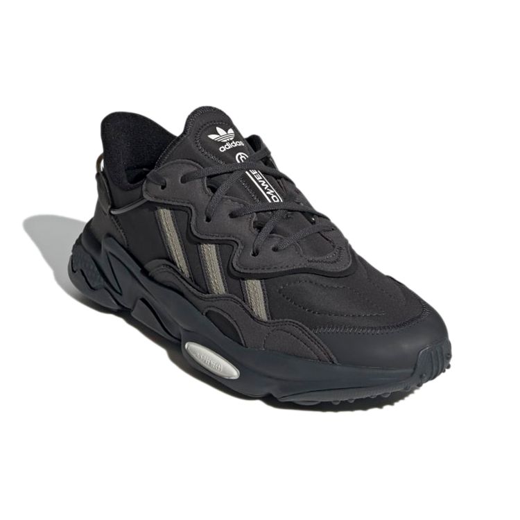 Adidas Originals Ozweego Fabric Sports Casual Slip-Resistant Breathable Low-Top Lifestyle Shoes Unisex sneaker Black H04240