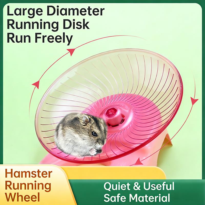 Stil Looptrainwiel Voor Kleine Huisdieren - Hamster Muis Egel Stil En Veilig Oefenmateriaal Ideaal Dierlijk Accessoire