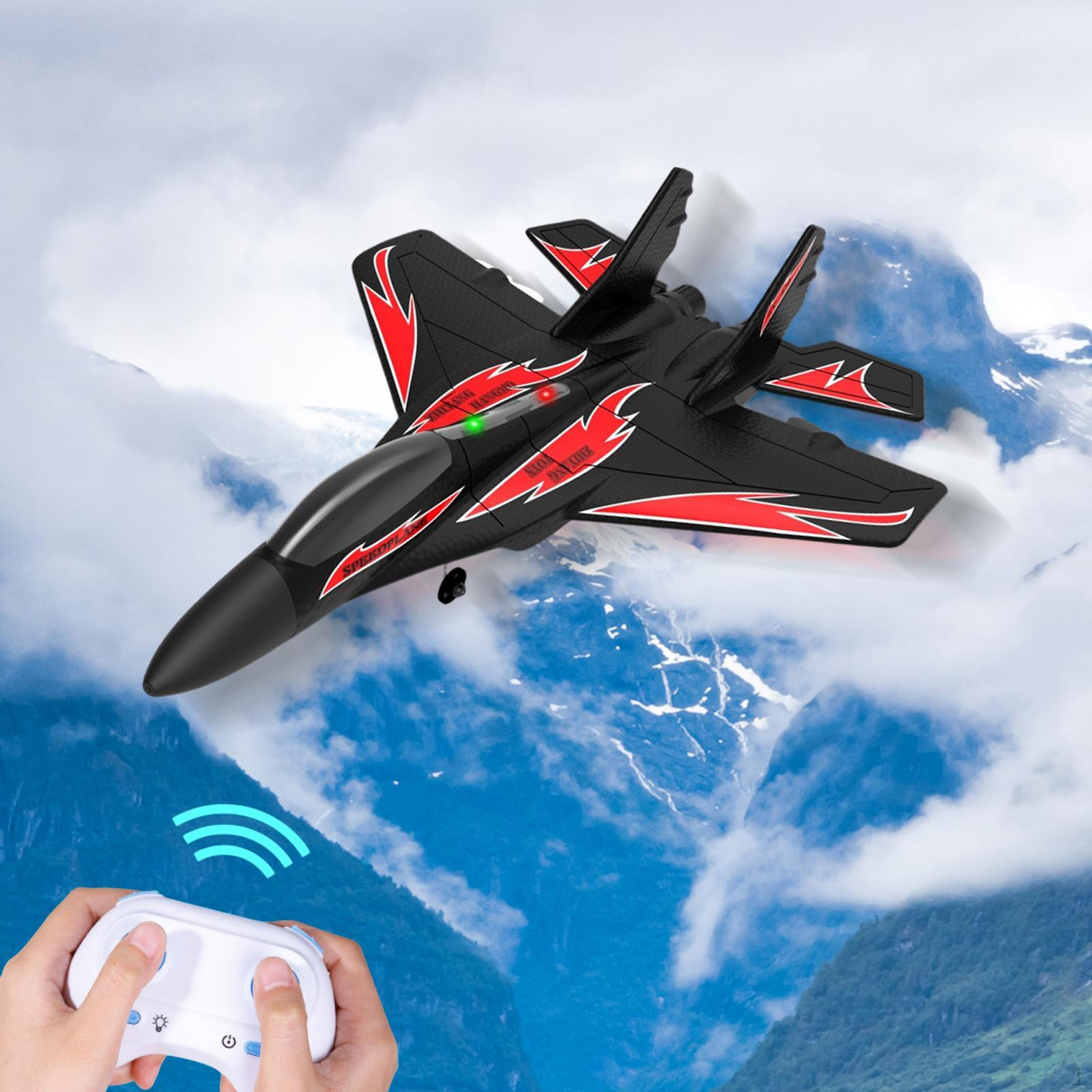 

RC Airplane Glider Flying Toy Model Kit Practical Goodie Bag Stuffer чорний