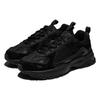 Fila Fire Cracker Fabric Leather Sports Comfortable Low-Top Casual Shoes Unisex Sneaker Black 1JM01679E_001