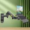 h100-fp f150+fp wall-mounted laptop arm
