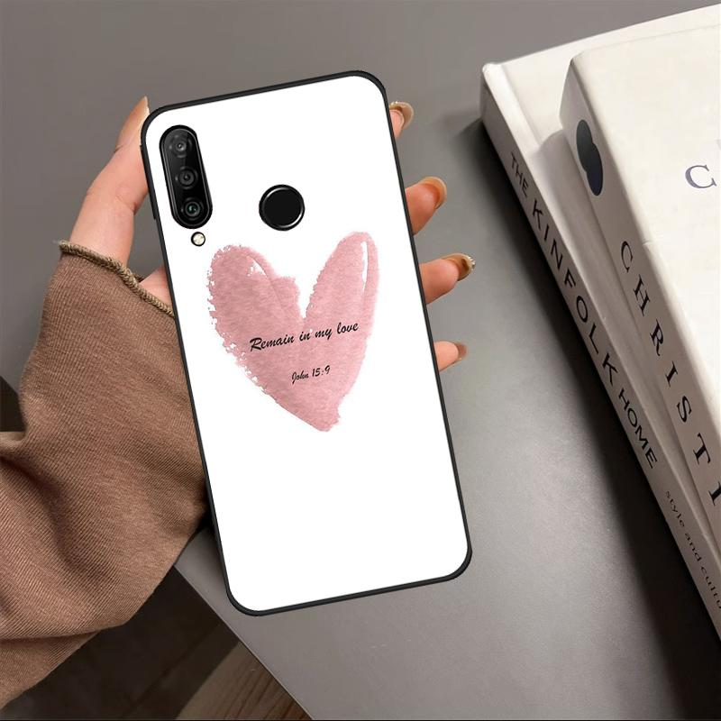Christian Scripture For Huawei P20 P40 Lite P60 P30 Pro Nova 5T 9 10 SE 12s 12i 11i Y90 Y70 Y60 Y61 Y91 Y72 Case