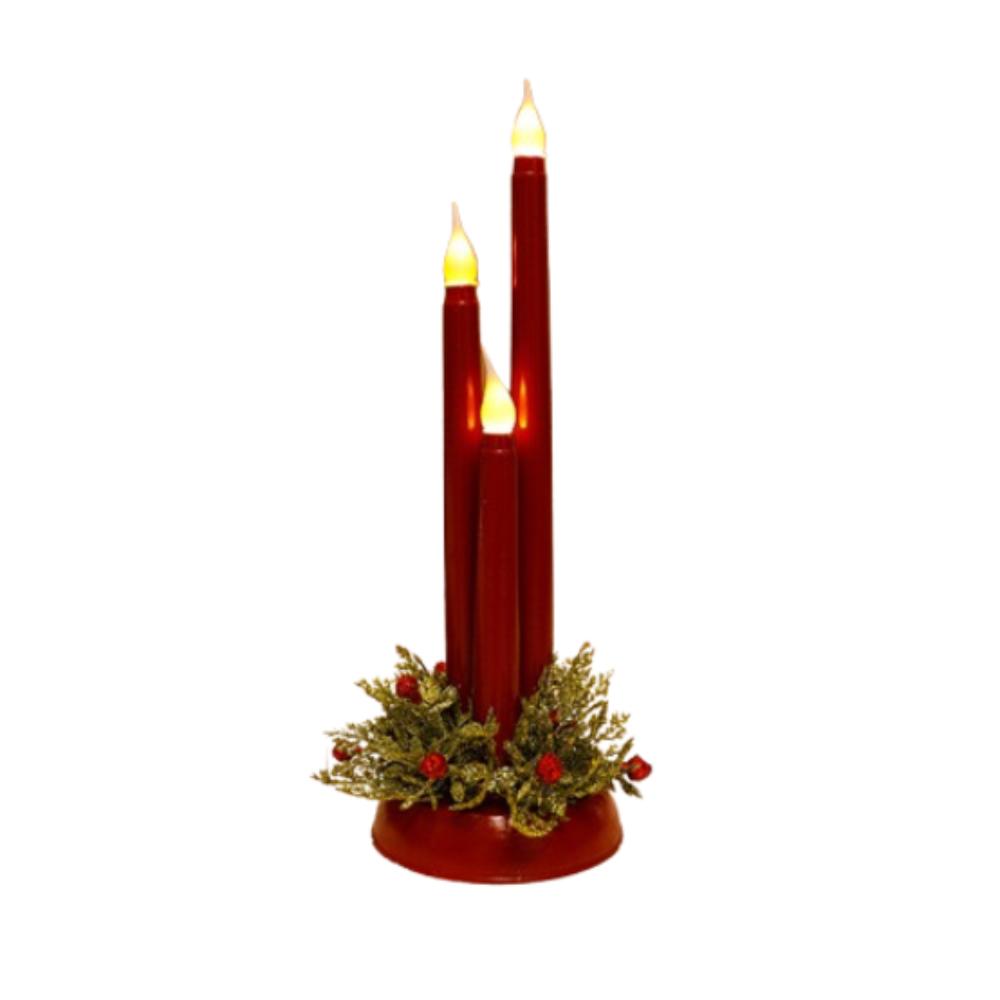Retro Christmas LED Candles Light Flickering Electric Candle Tealight  Home New Year Decor
