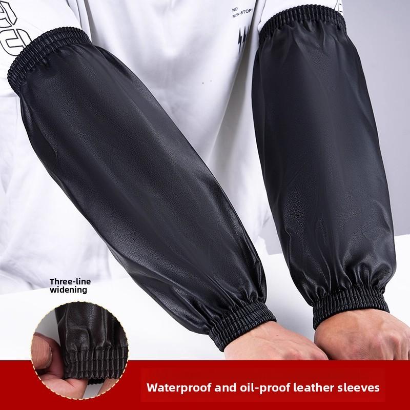 Wear Resistant Waterproof and Oil Resistant Sleeves for Men's and Women's Kitchens in Autumn and Winter